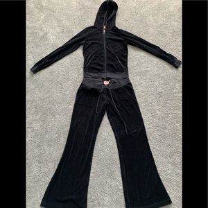 Velour Juicy Couture tracksuit